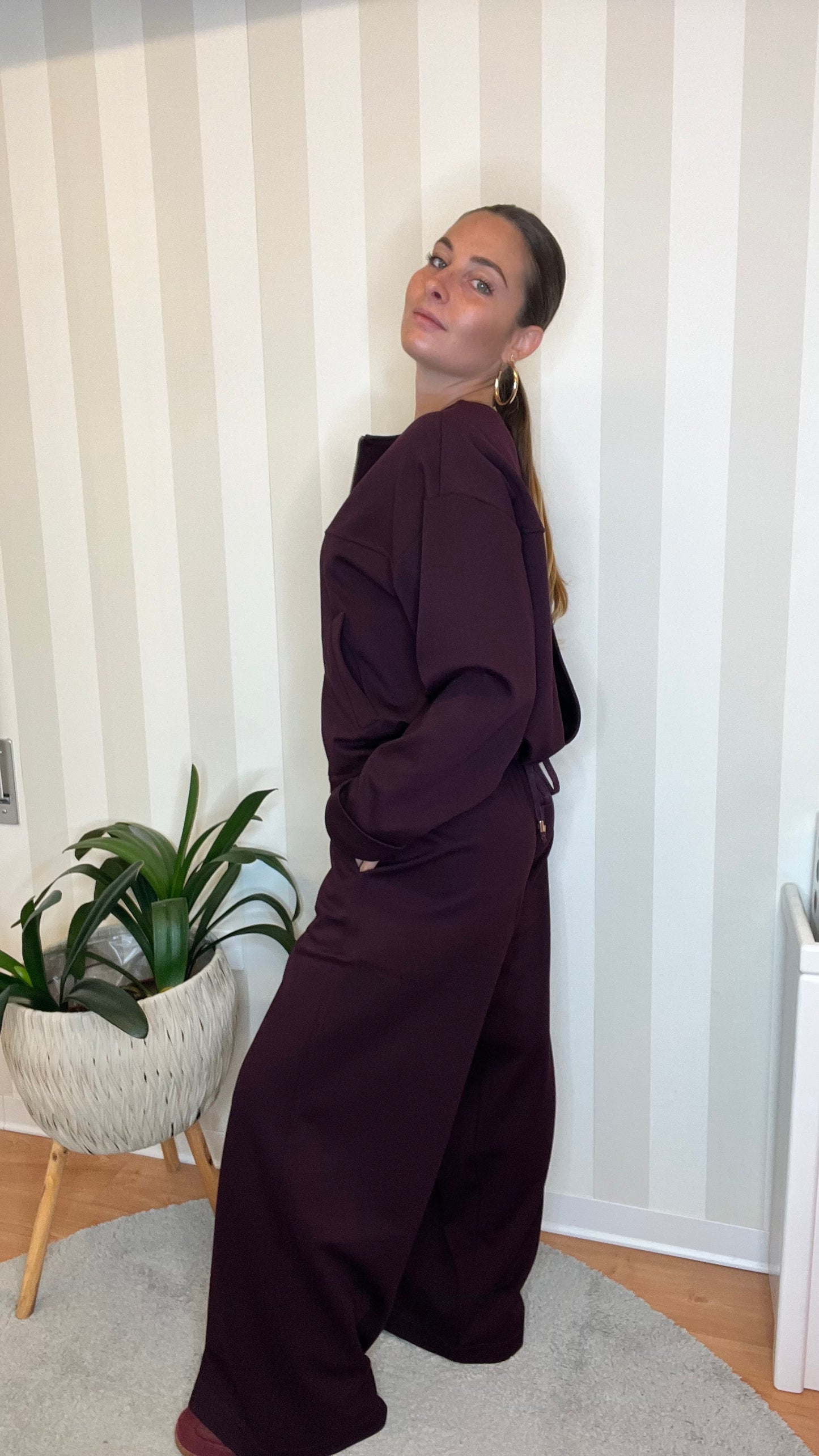 Pantalone con elastico WIDE,JIJIL.