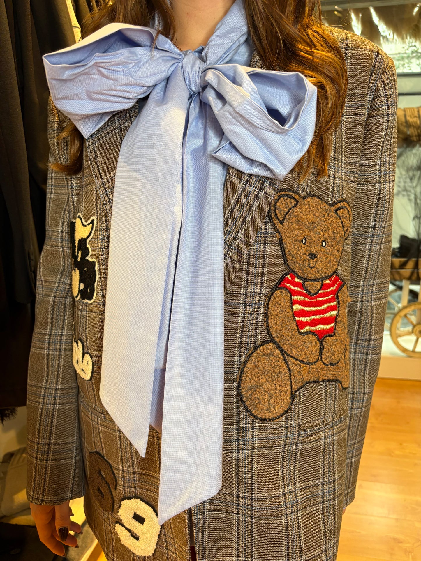 Blazer con toppe,Vicolo.