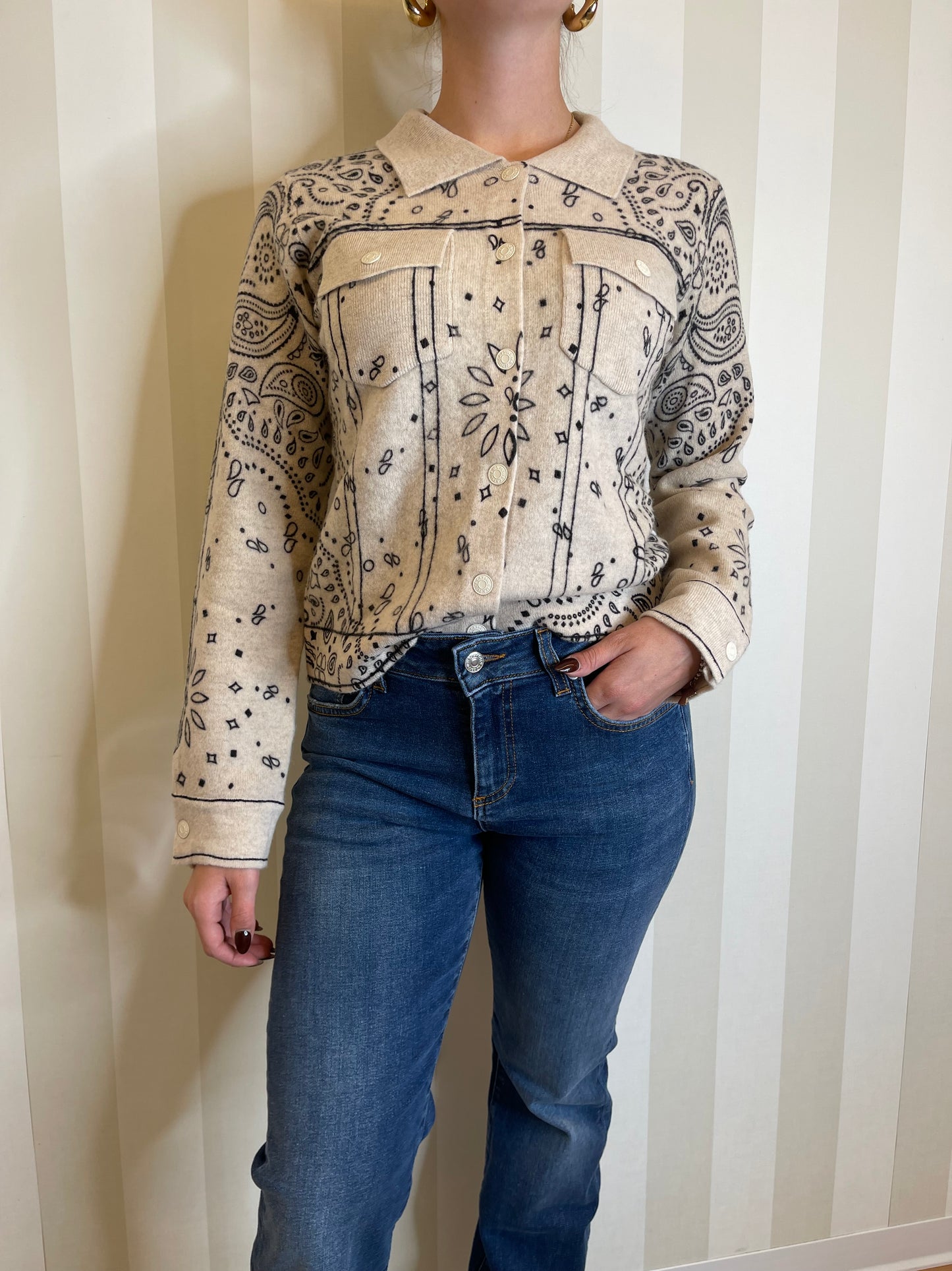 Blouson CHOUPETTE BANDANA Sable,MPC.