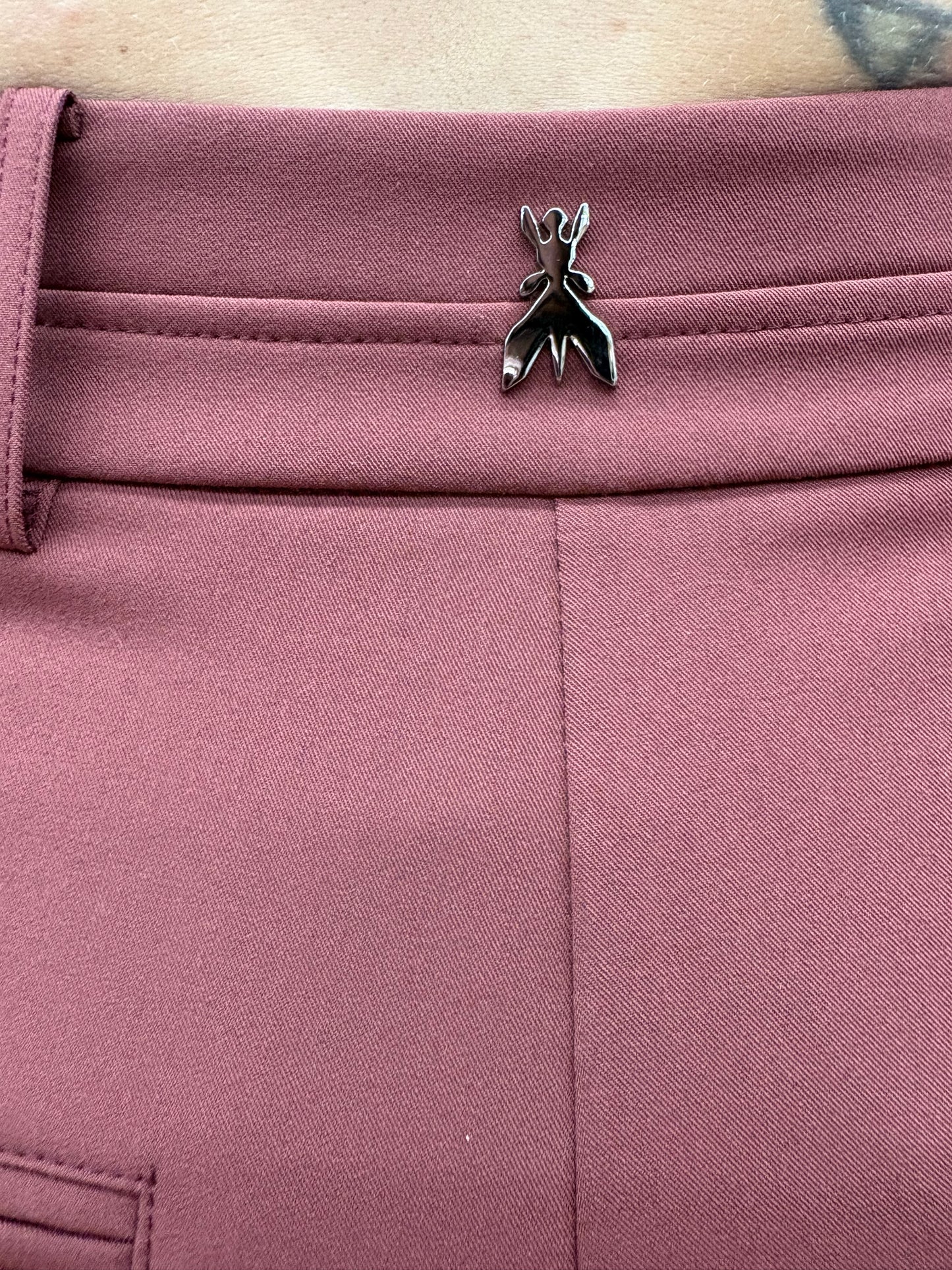Pantaloni palazzo con pinces,PATRIZIA PEPE.