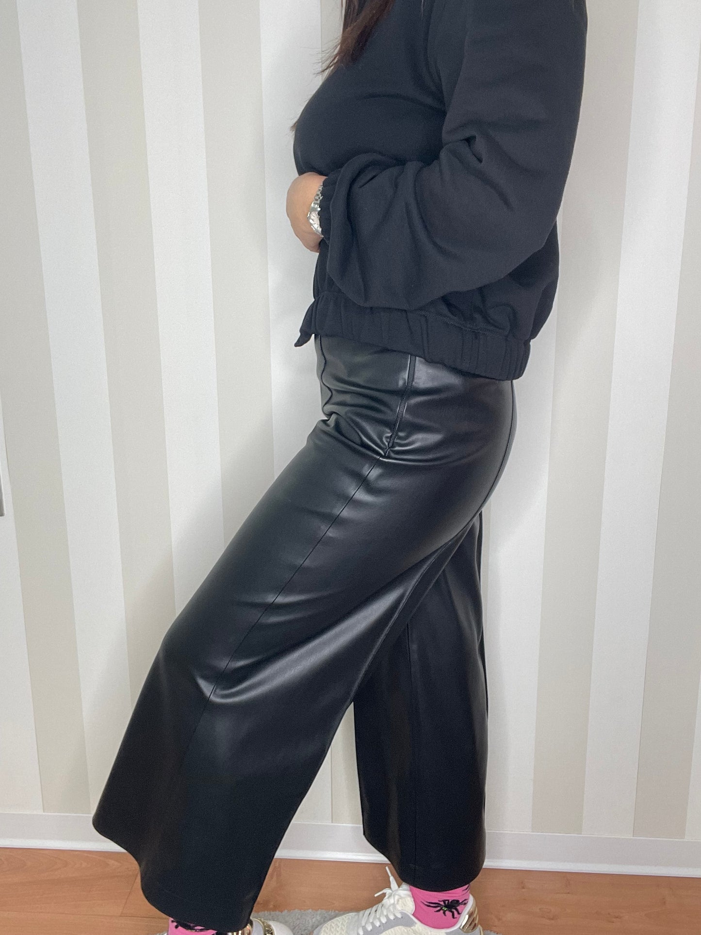 Pantaloni ecopelle jijil