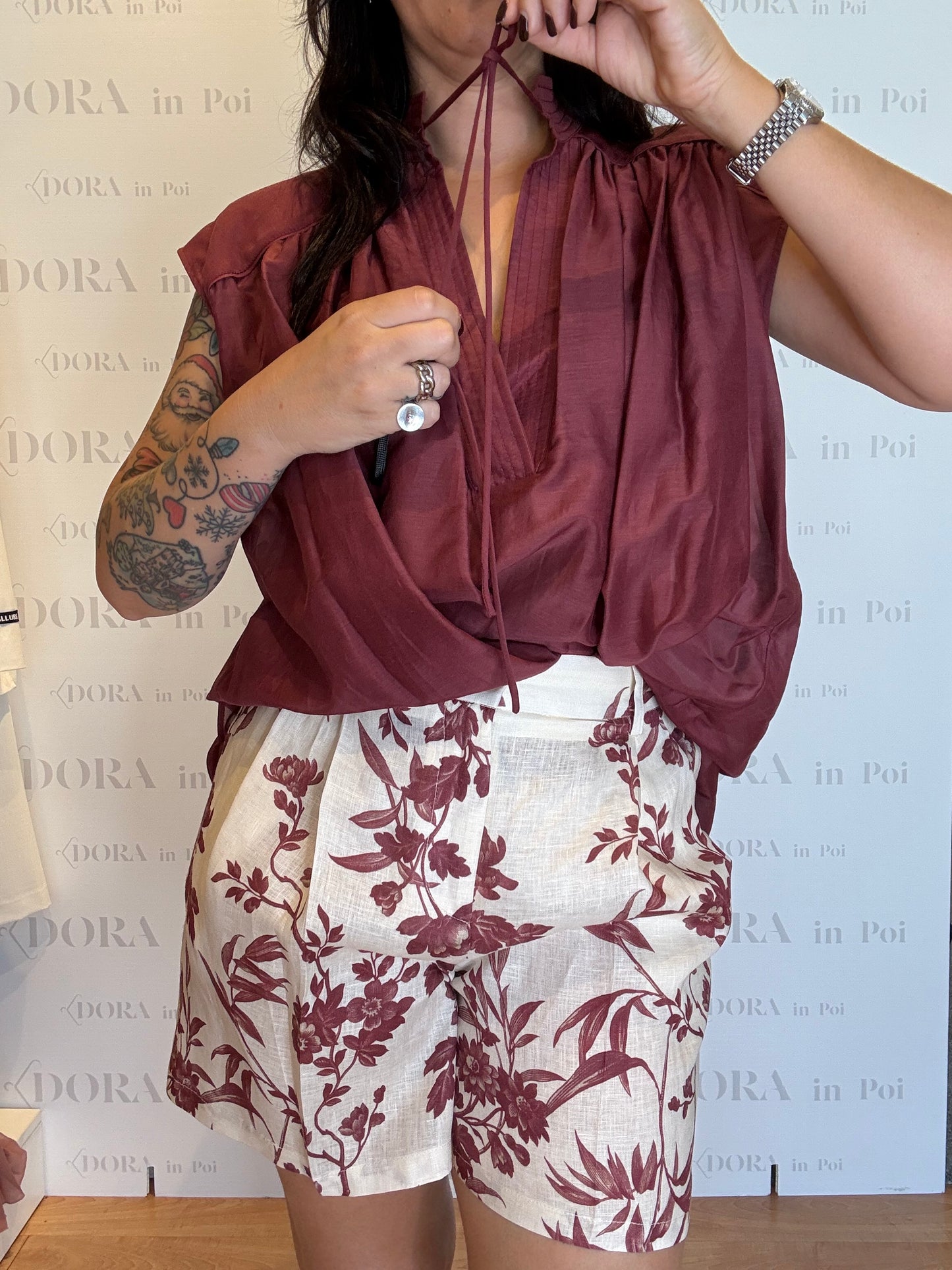 BLUSA RACHEAL,SEMICOUTURE.