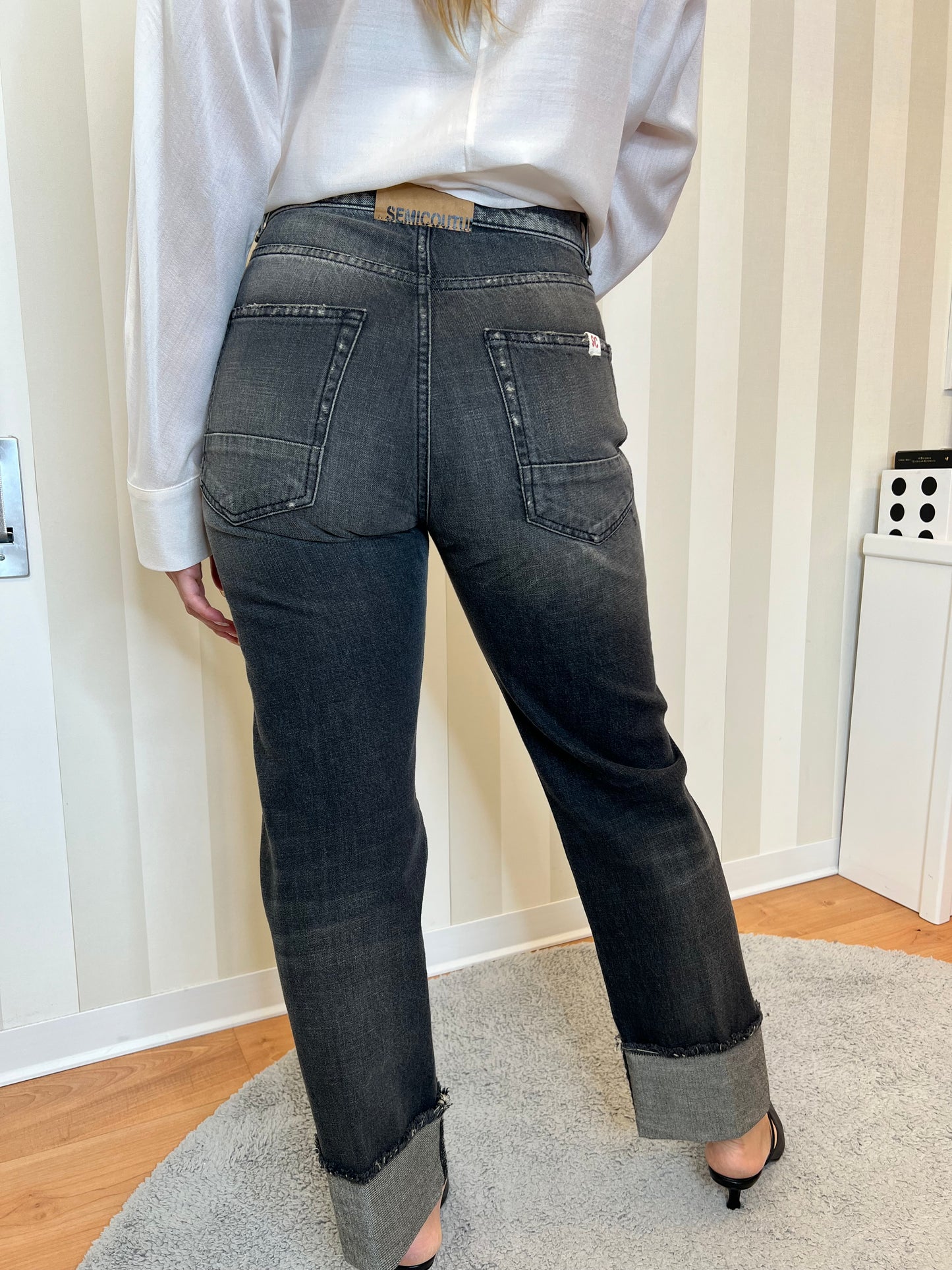 PANTALONE FABIOLA,SEMICOUTURE.