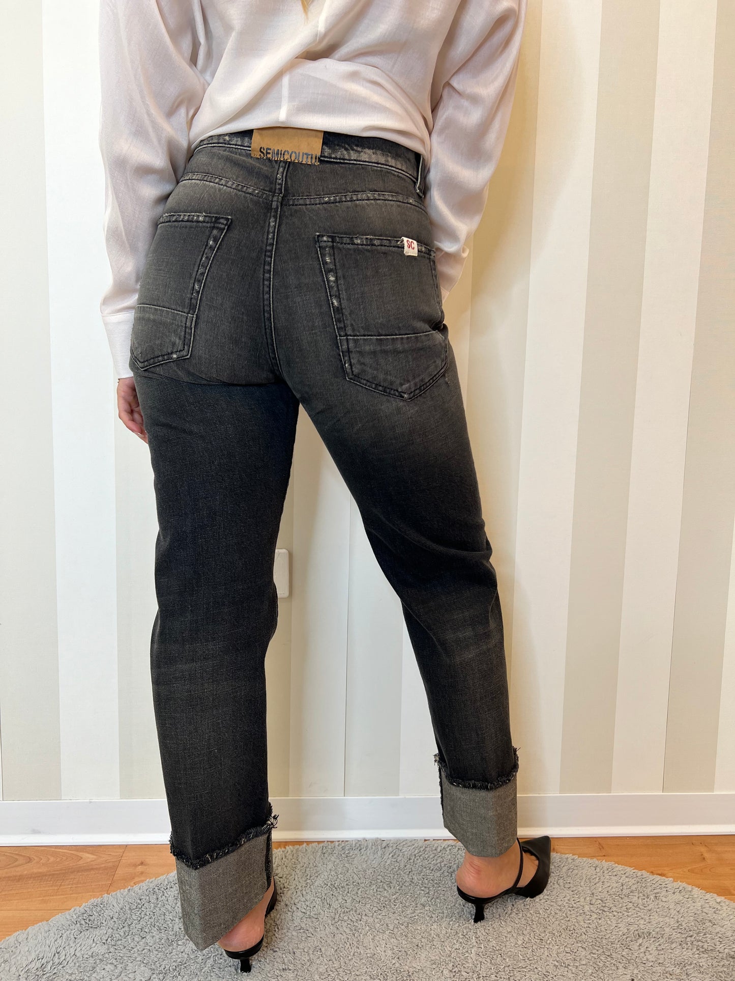 PANTALONE FABIOLA,SEMICOUTURE.