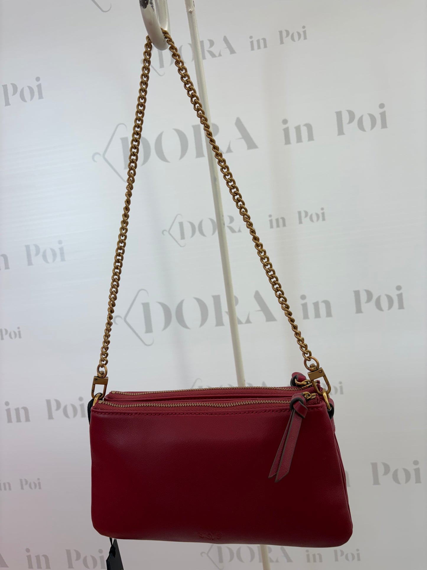 Borsa a tracolla mini rosso,PINKO.