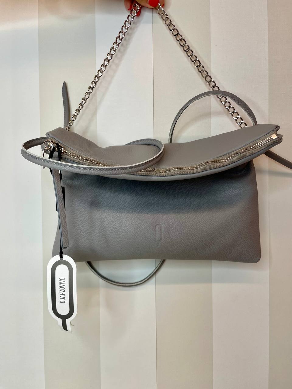 Borsa Tracolla AURA QUARZOVIVO