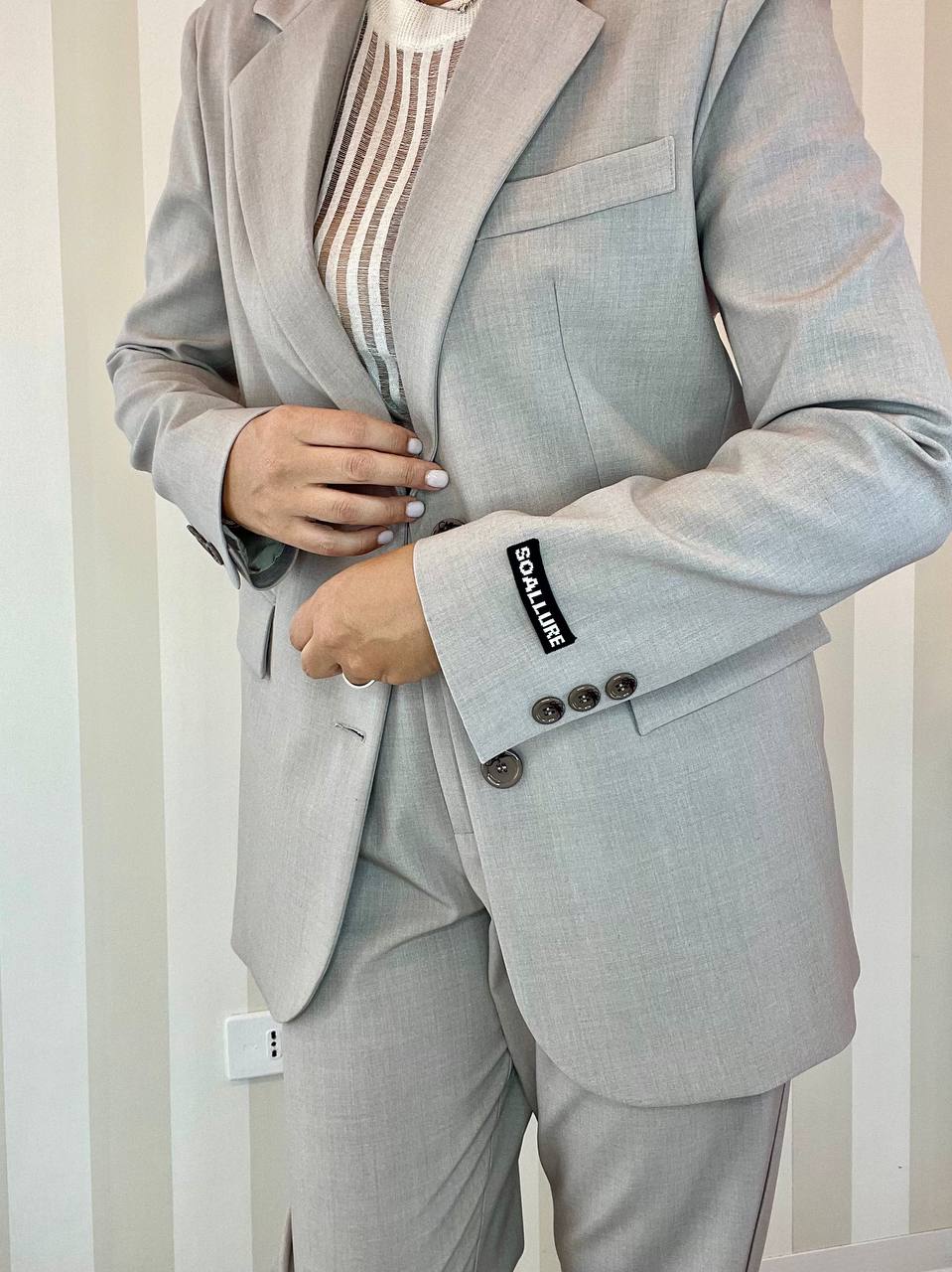 Giacca Monopetto Over Boys Soallure