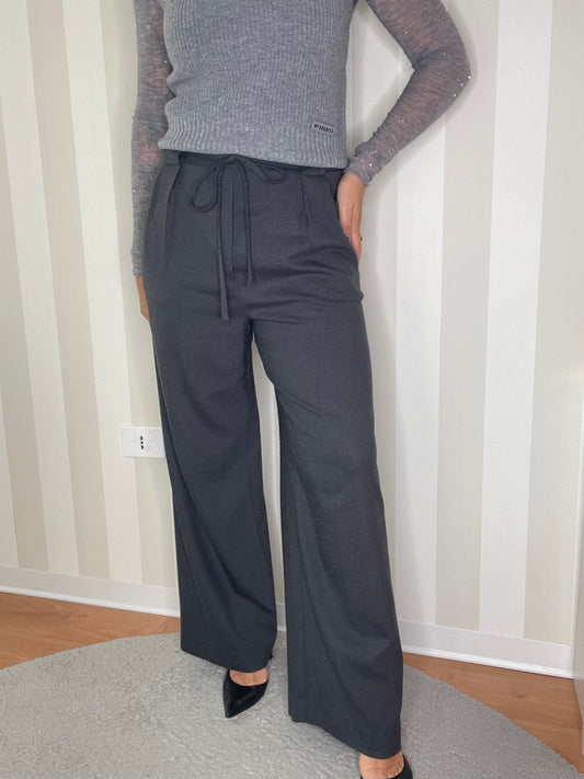 PANTALONI AMPI CON COULISSE MÉLANGE,SO ALLURE.