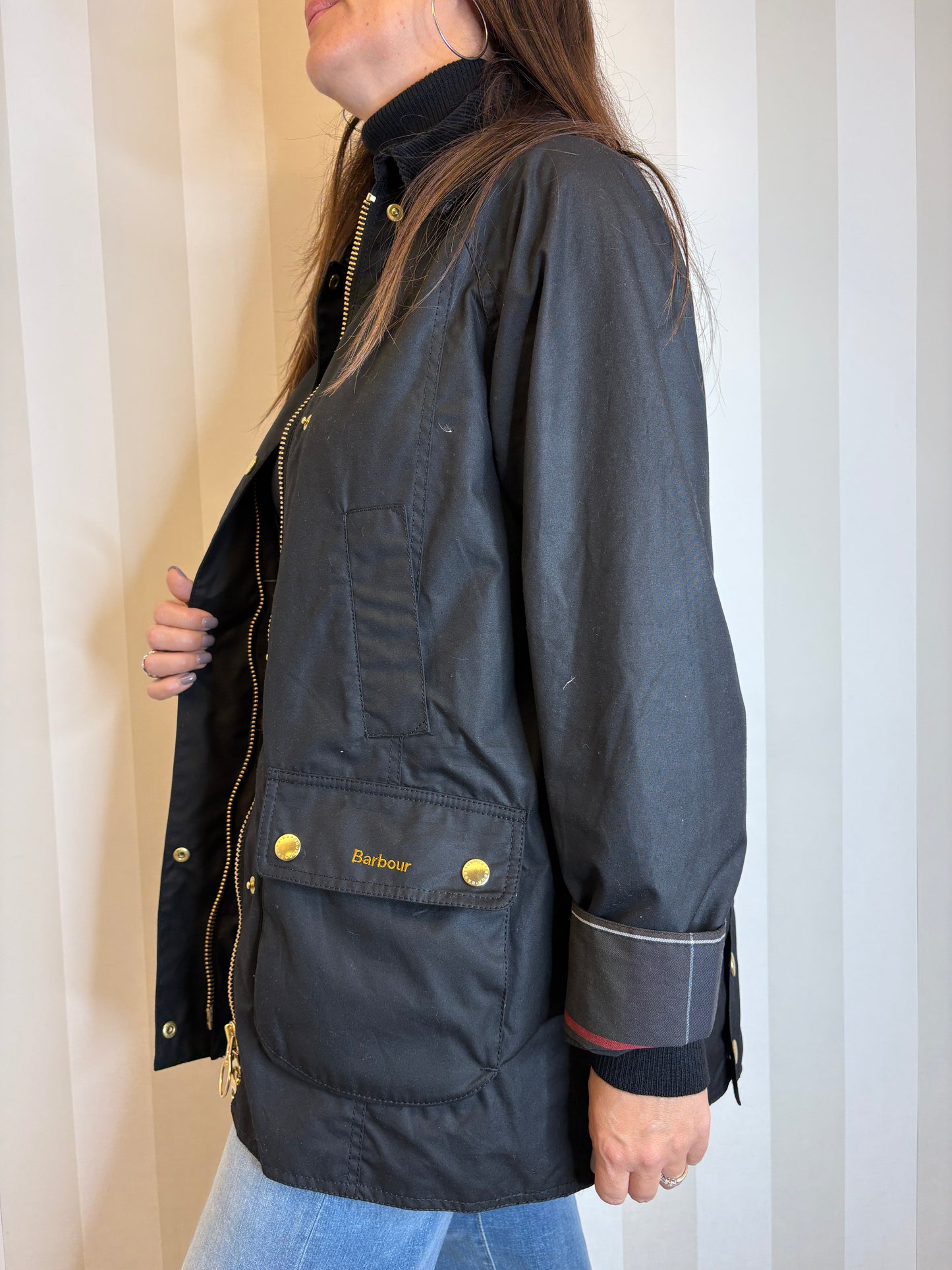 Giacca cerata Modern Beadnell,BARBOUR.