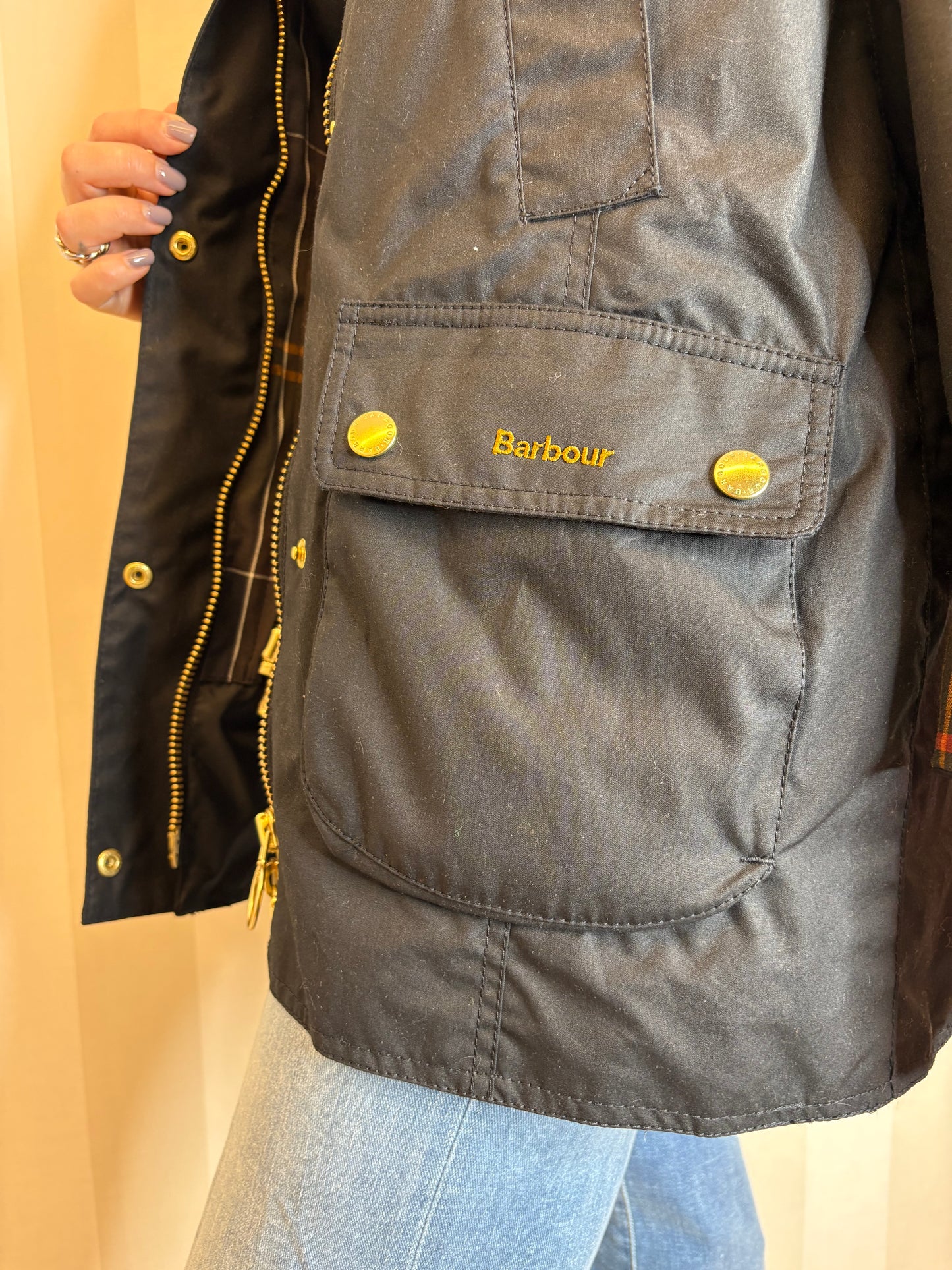 Giacca cerata Modern Beadnell,BARBOUR.