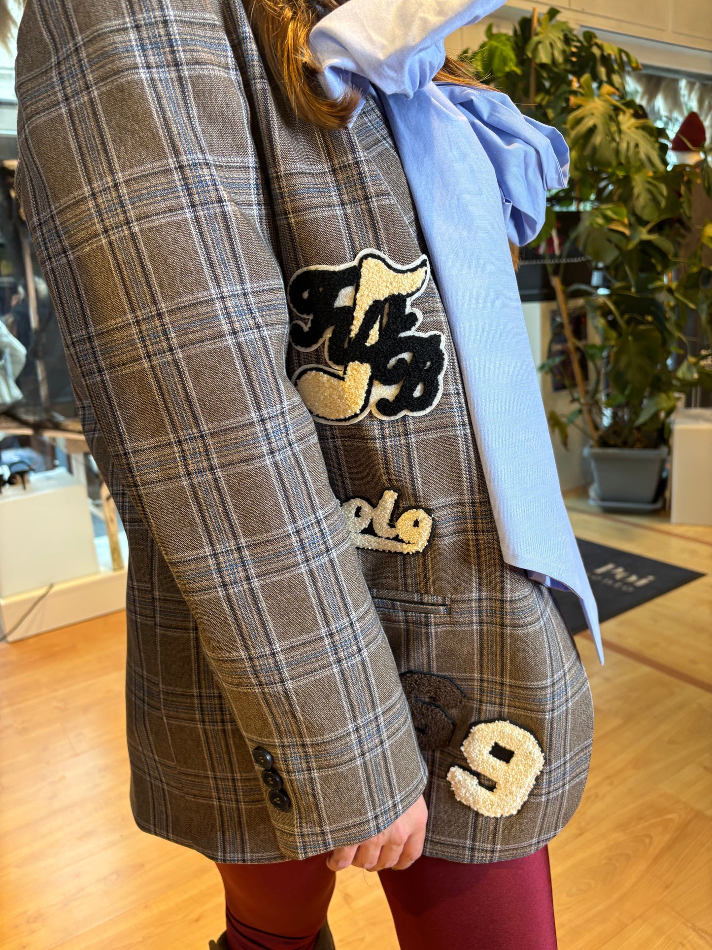 Blazer con toppe,Vicolo.