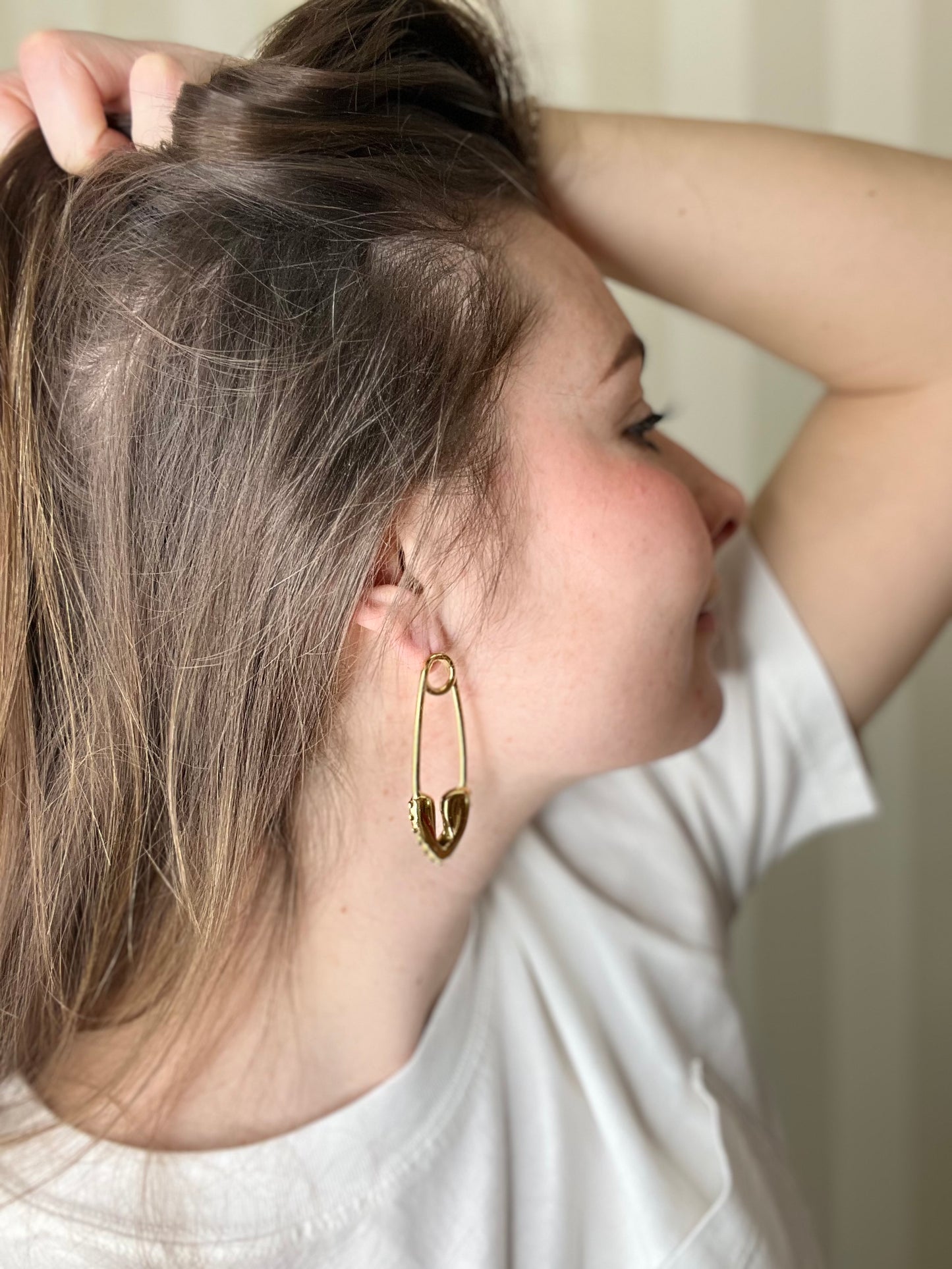 ORECCHINI SPILLA CON CUORE,NALÌ.