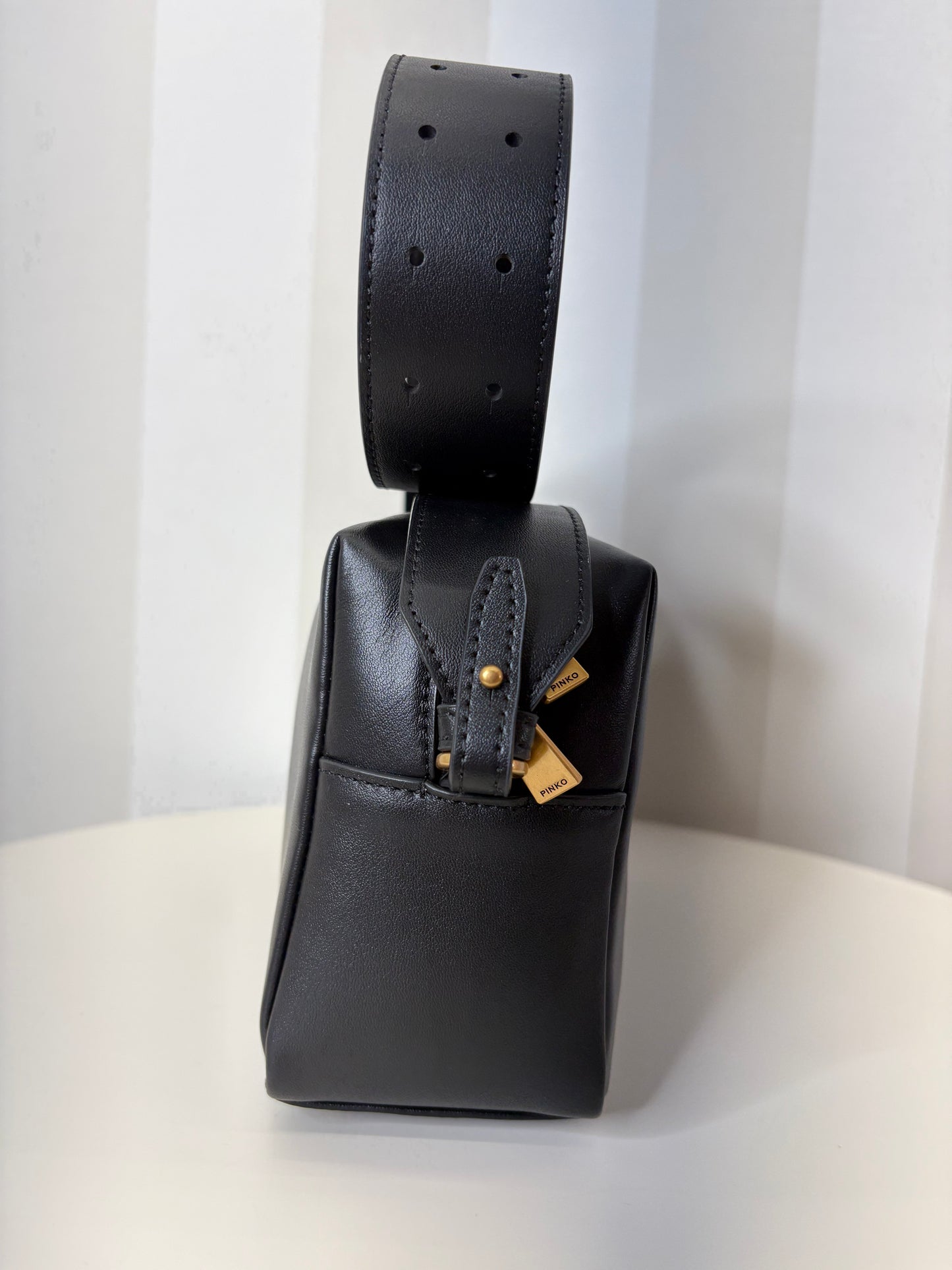 Borsa a spalla media Horizontal Bag Nera,PINKO.