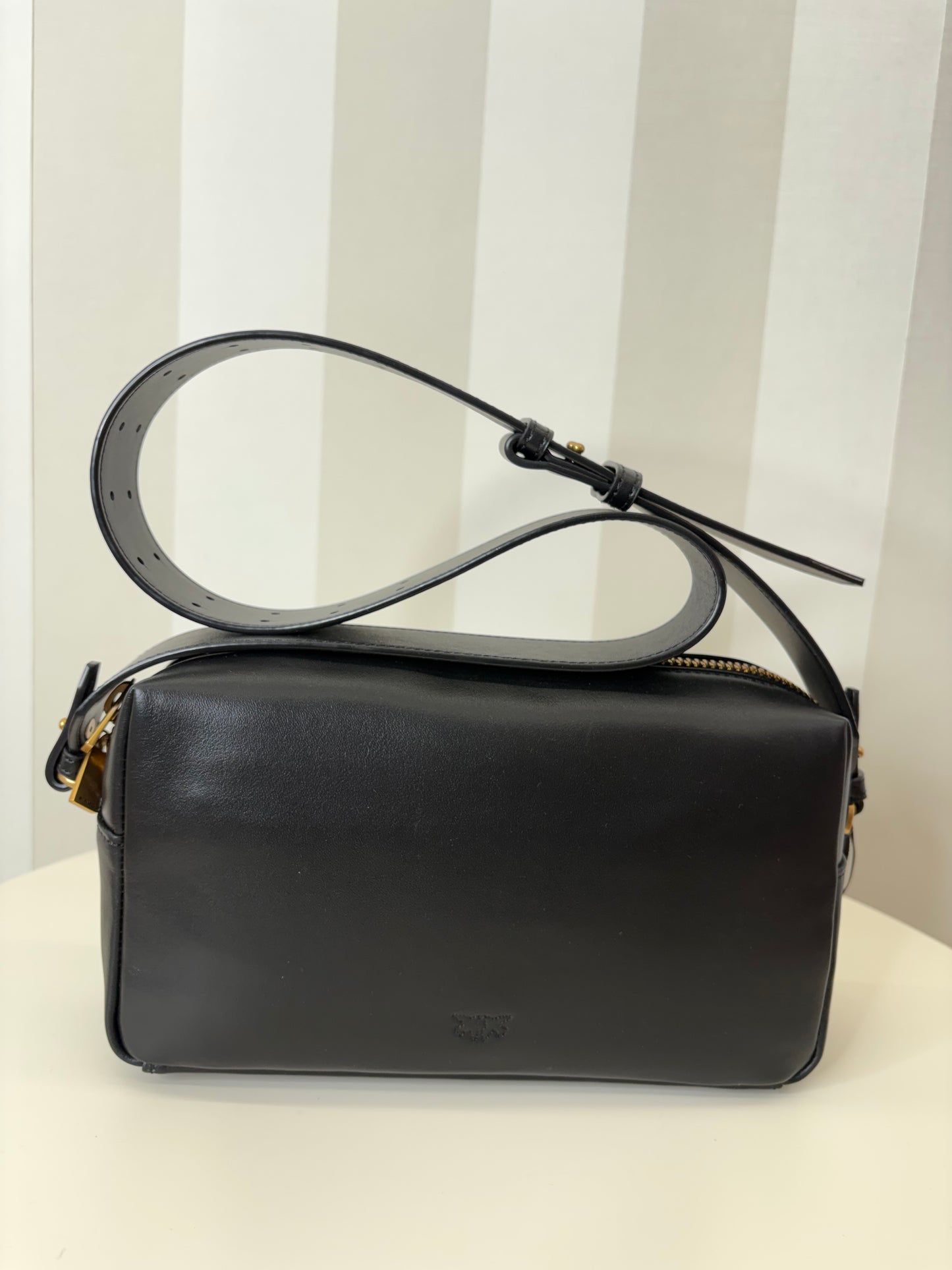 Borsa a spalla media Horizontal Bag Nera,PINKO.