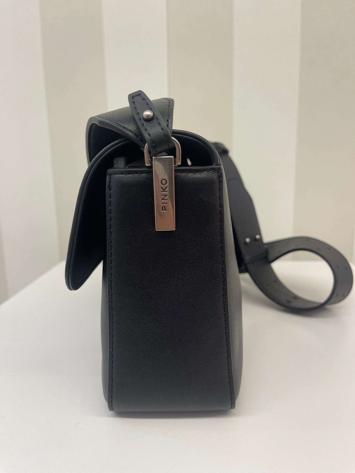 Borsa morbida a spalla Love Bag grande in pelle,PINKO.