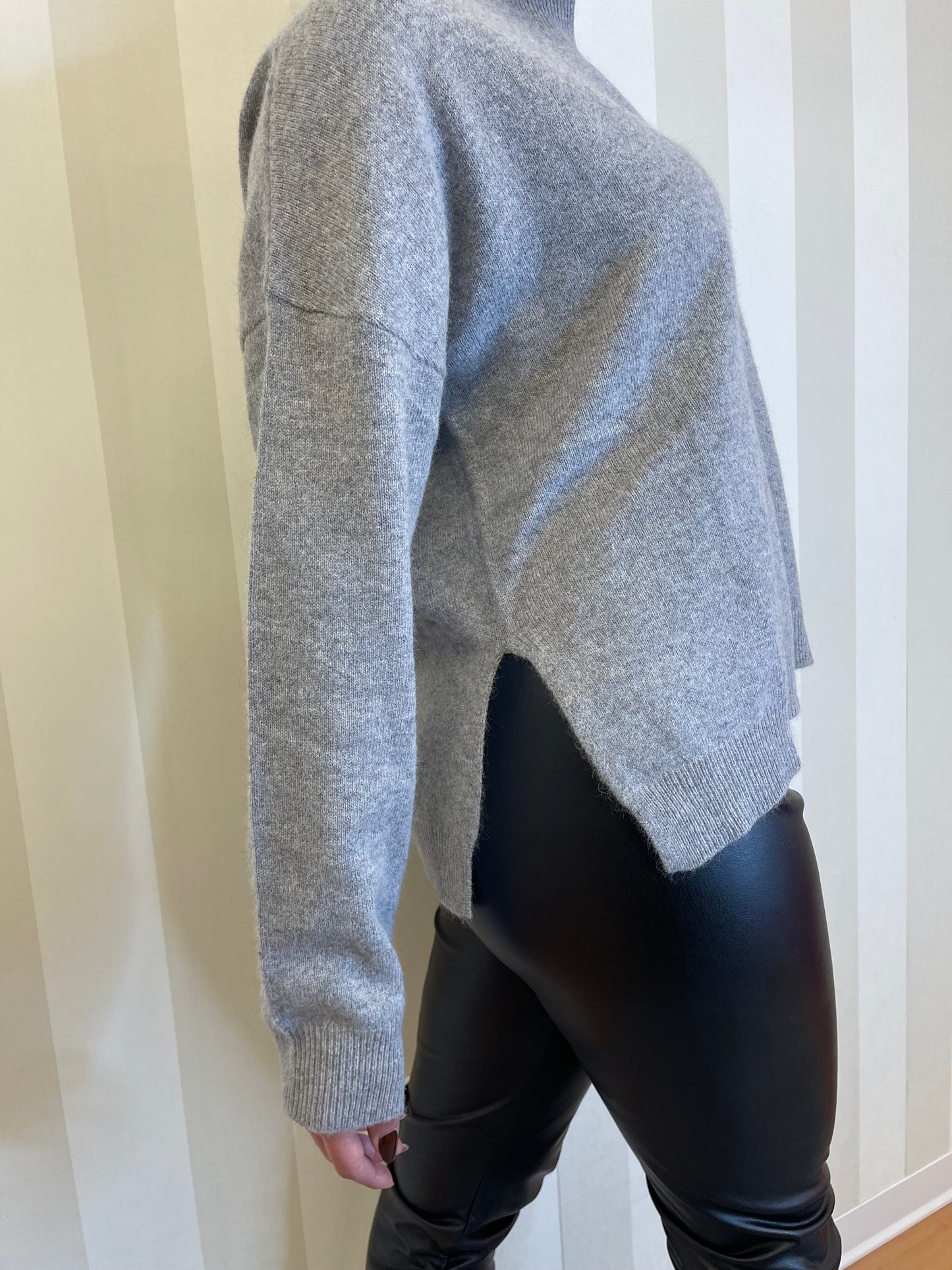 Pull JACKPOT Gris Chiné,MPC.