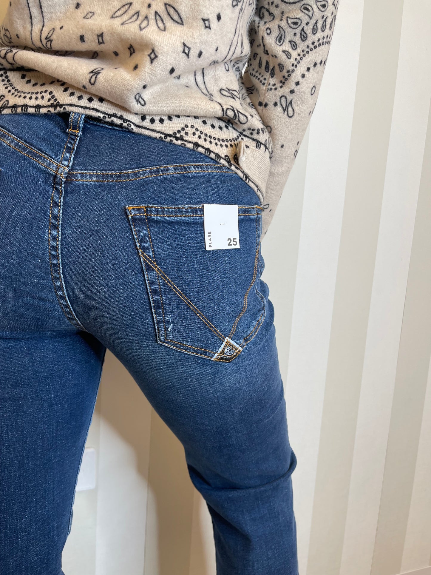 Jeans flare elasticizzato,ROY ROGER’S