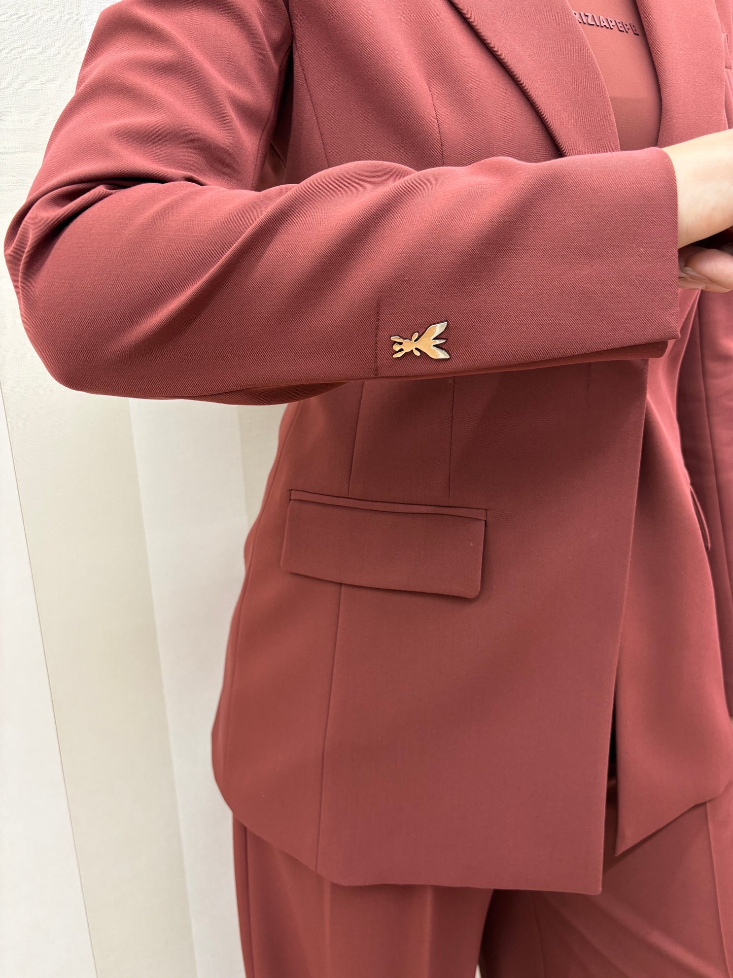 Blazer sartoriale slim,PATRIZIA PEPE.