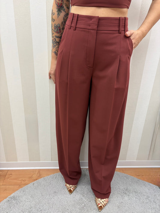 Pantaloni palazzo con pinces,PATRIZIA PEPE.