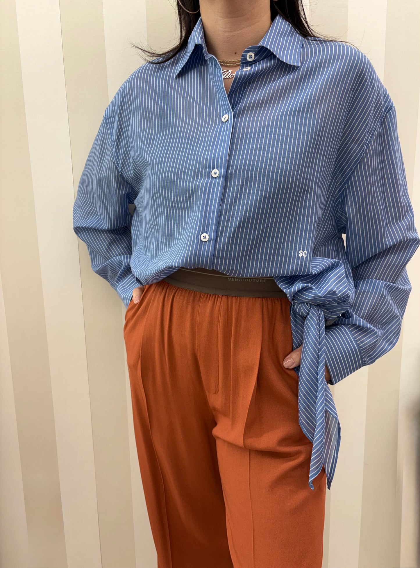 Camicia Letitia,SEMICOUTURE.