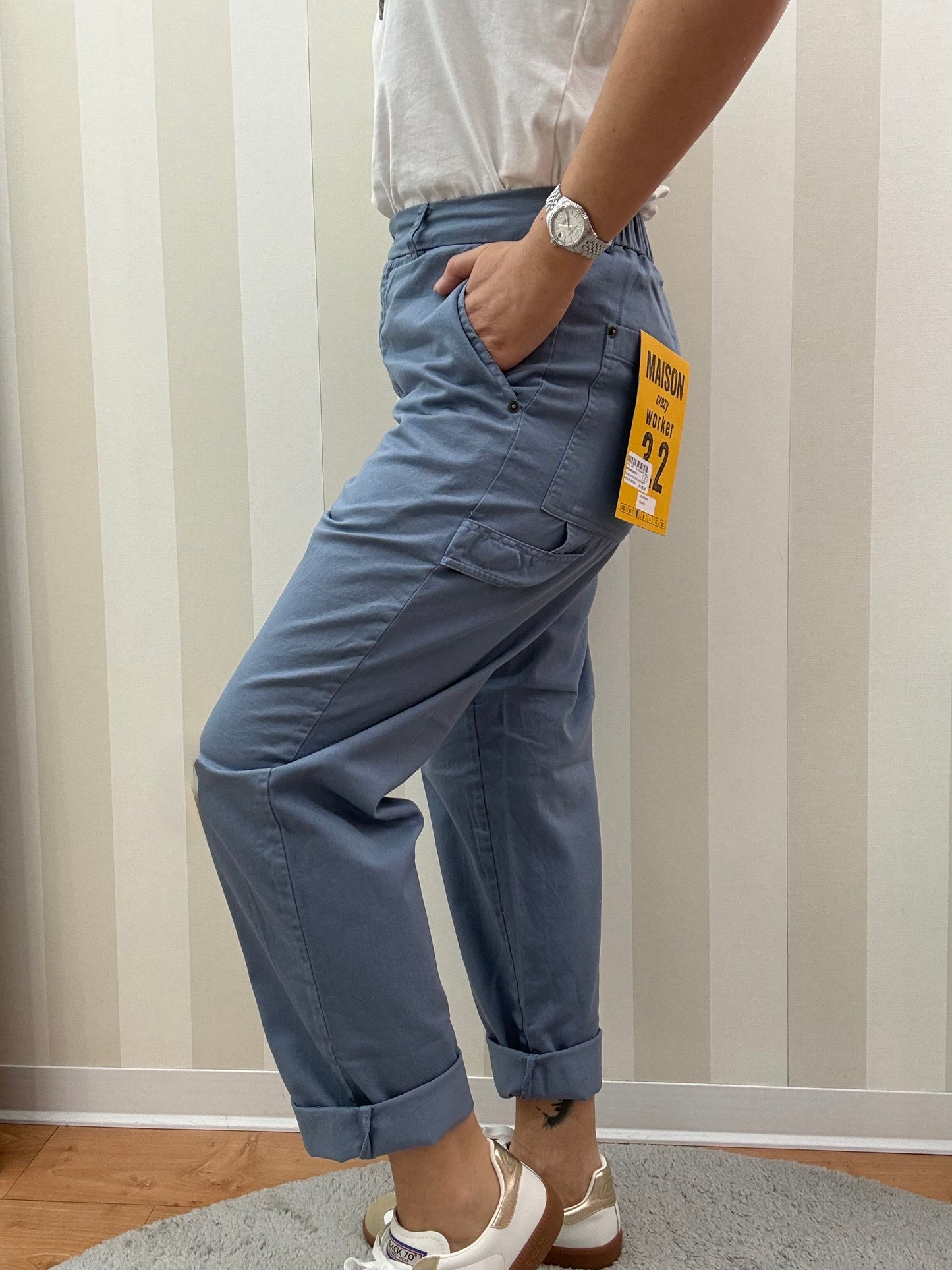 MCW3.2 - Pantalone Worker Tinta Unita.