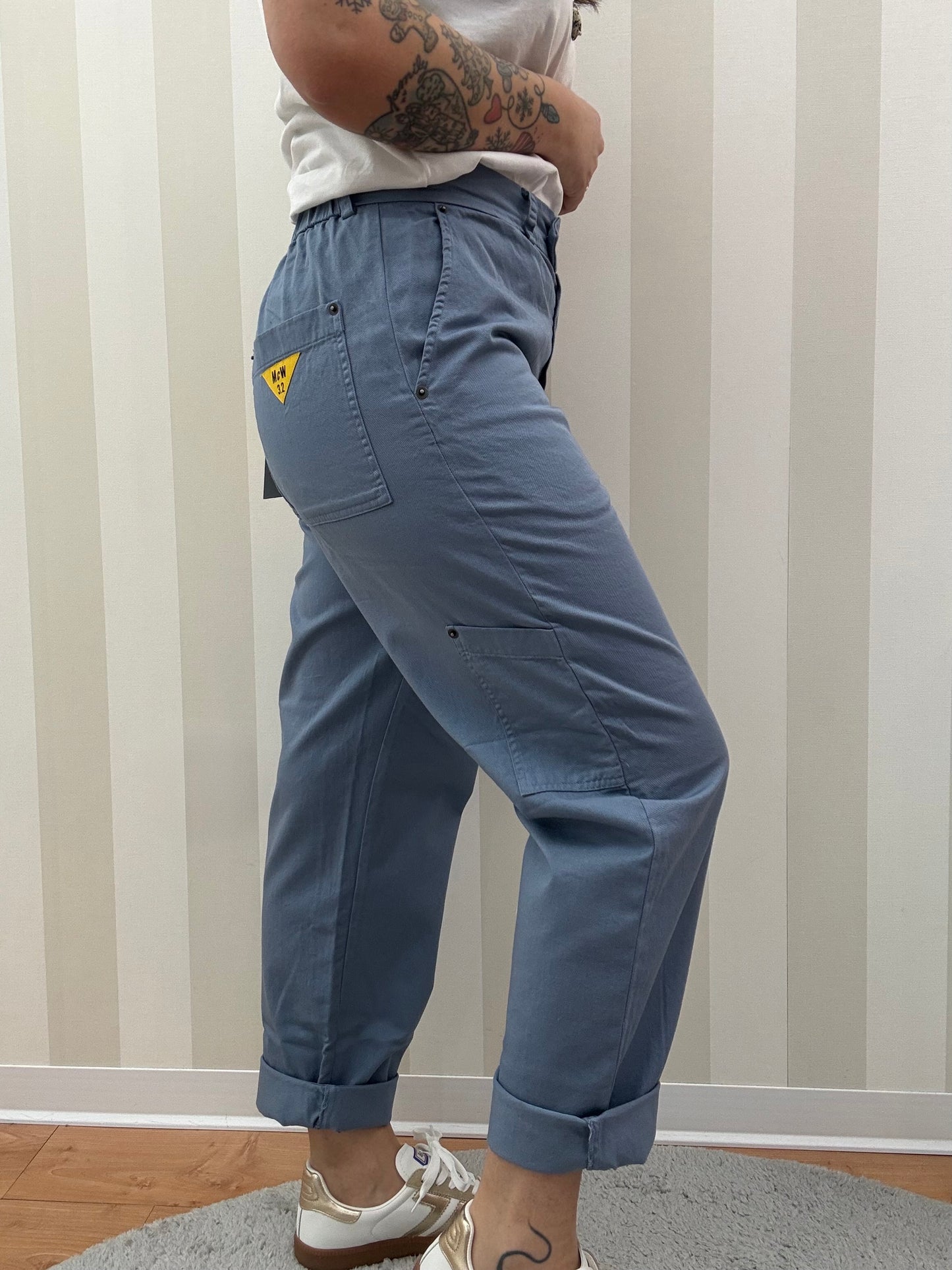 MCW3.2 - Pantalone Worker Tinta Unita.