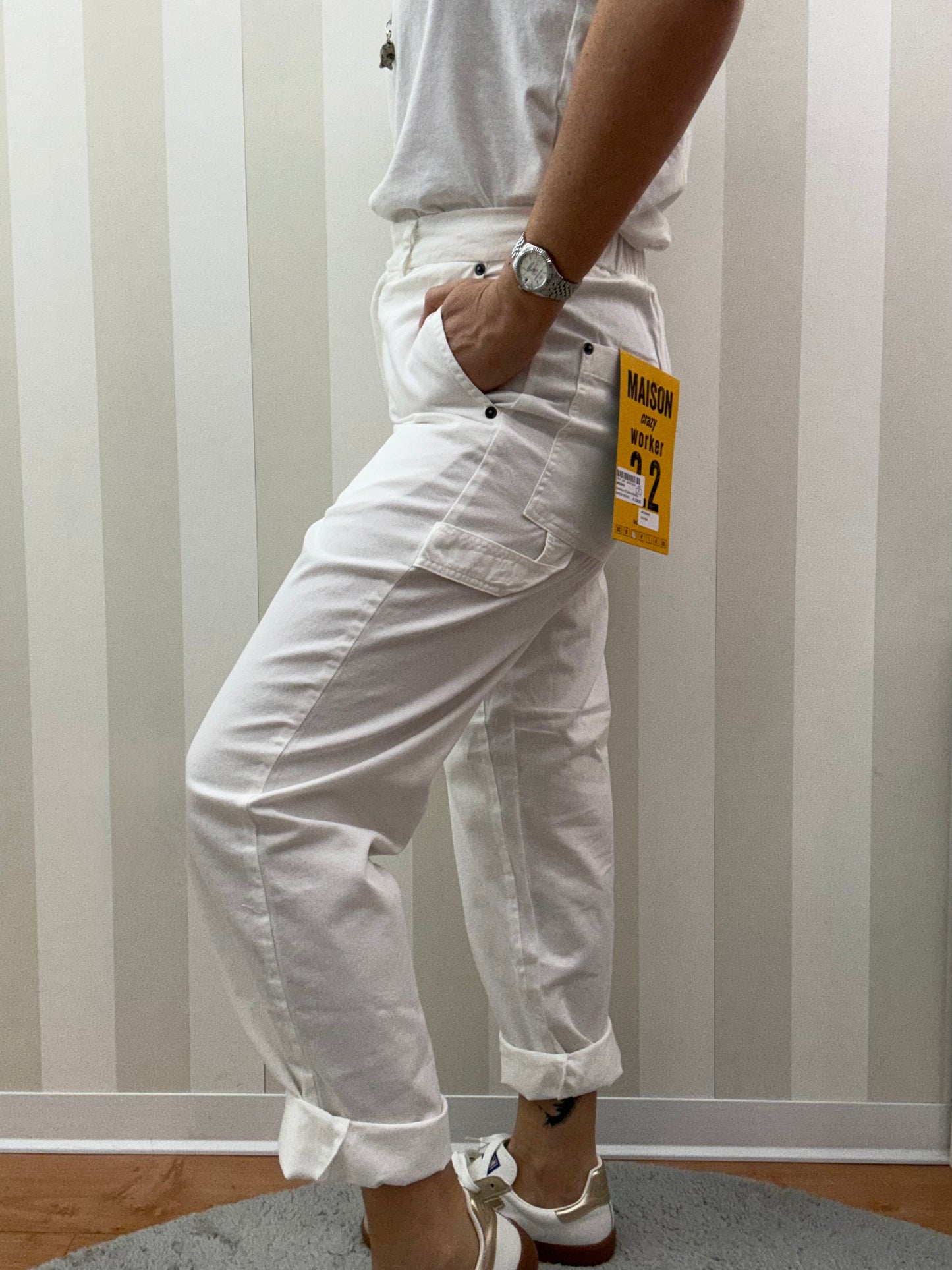 MCW3.2 - Pantalone Worker Tinta Unita.