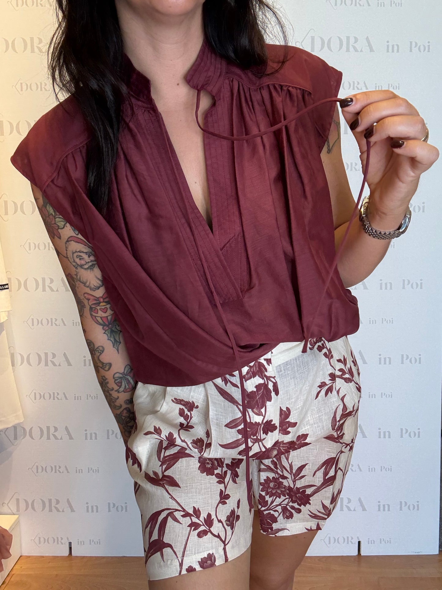 BLUSA RACHEAL,SEMICOUTURE.
