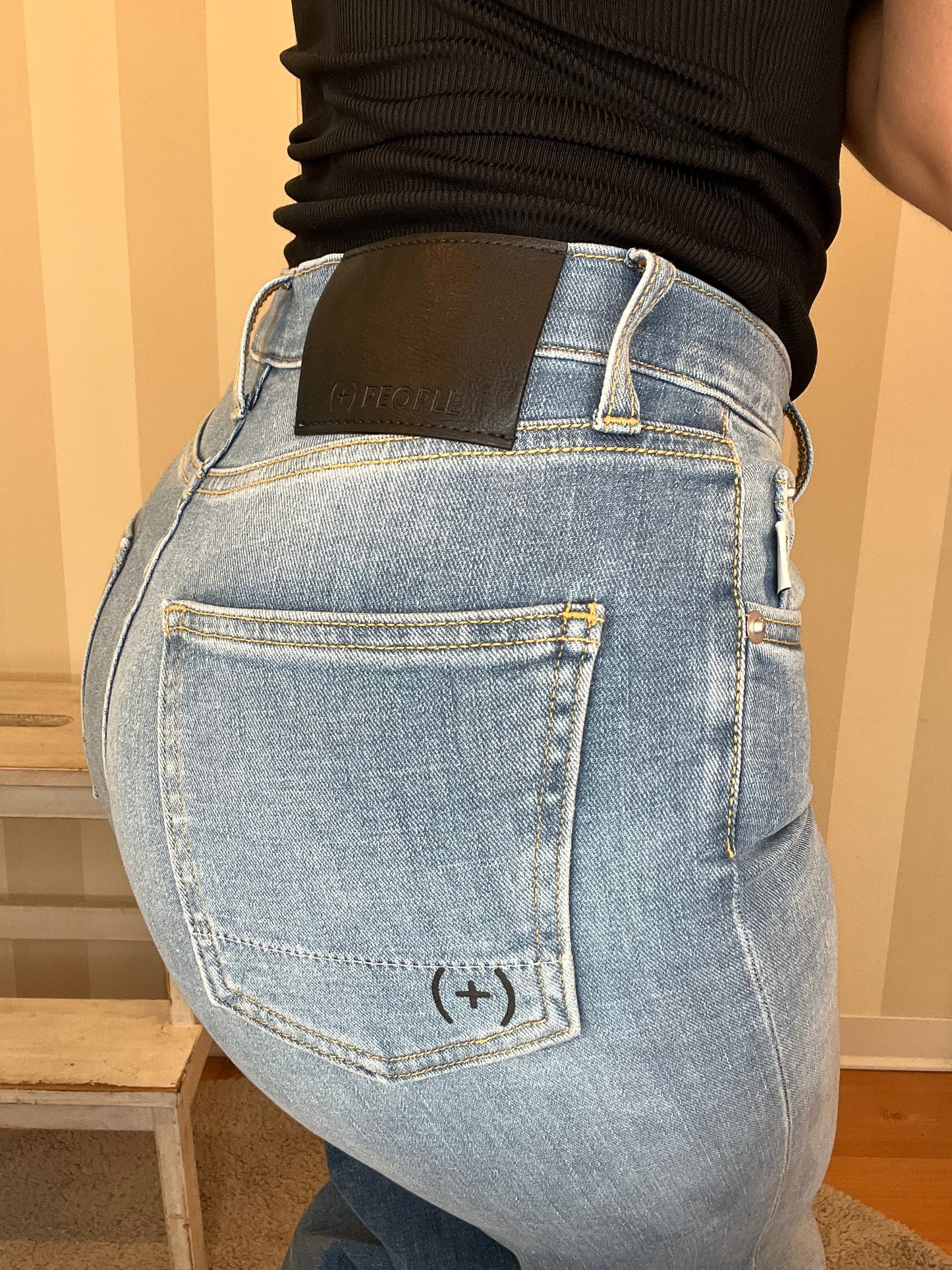 JEANS WIDE LEG,(+) people.