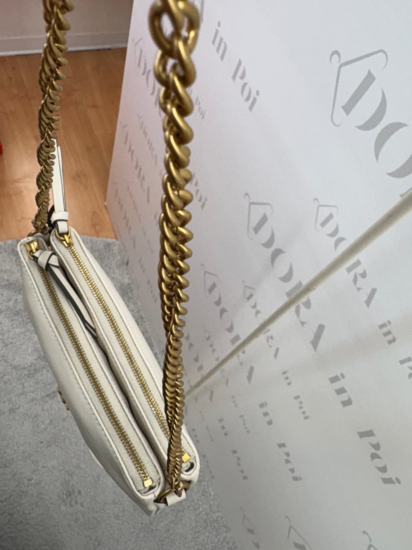 Borsa a tracolla mini bianca,PINKO.