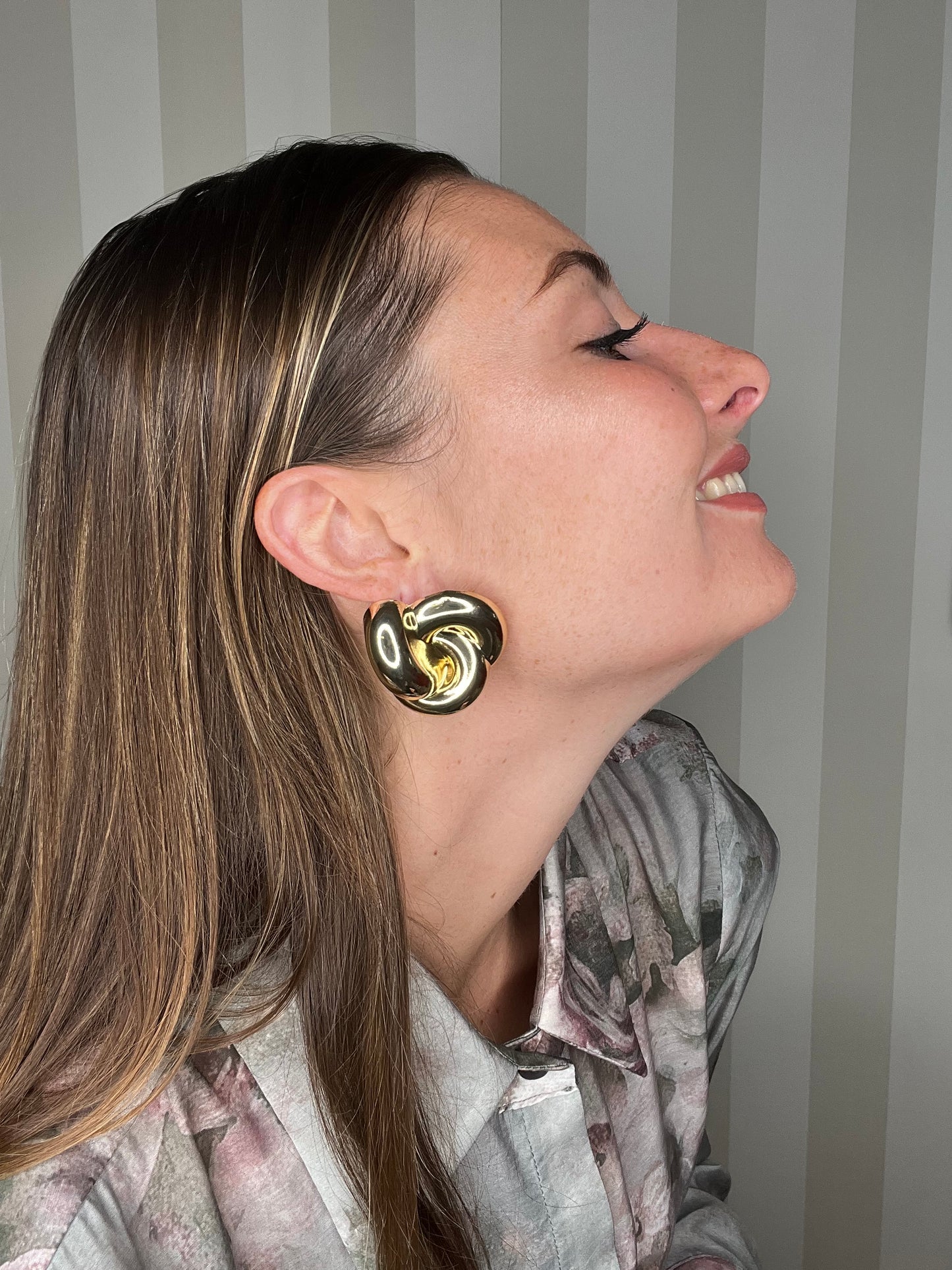 ORECCHINI KNOT OVERSIZE,NALÌ