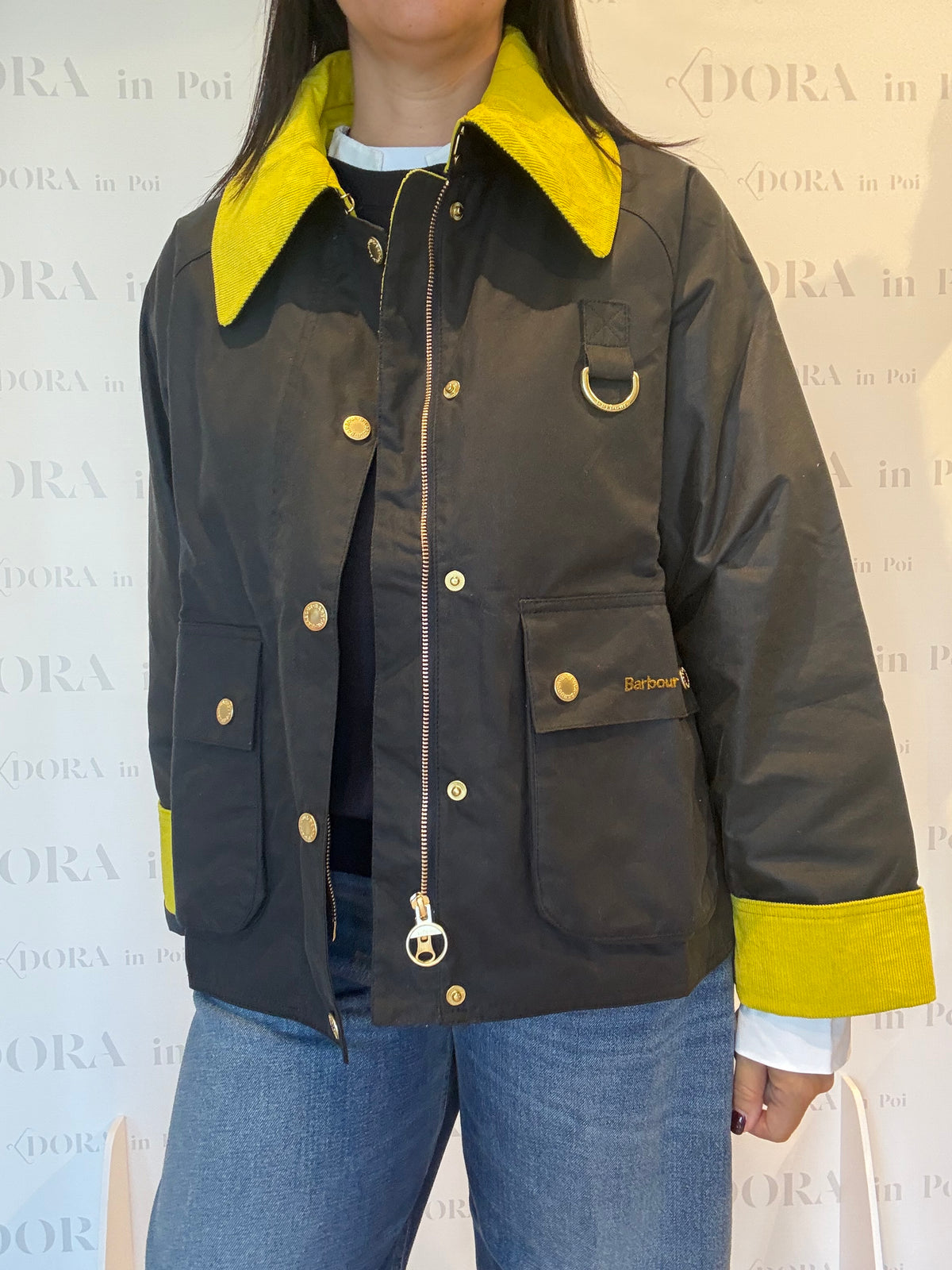 CATTON WAX COLLETTO NEON,BARBOUR.