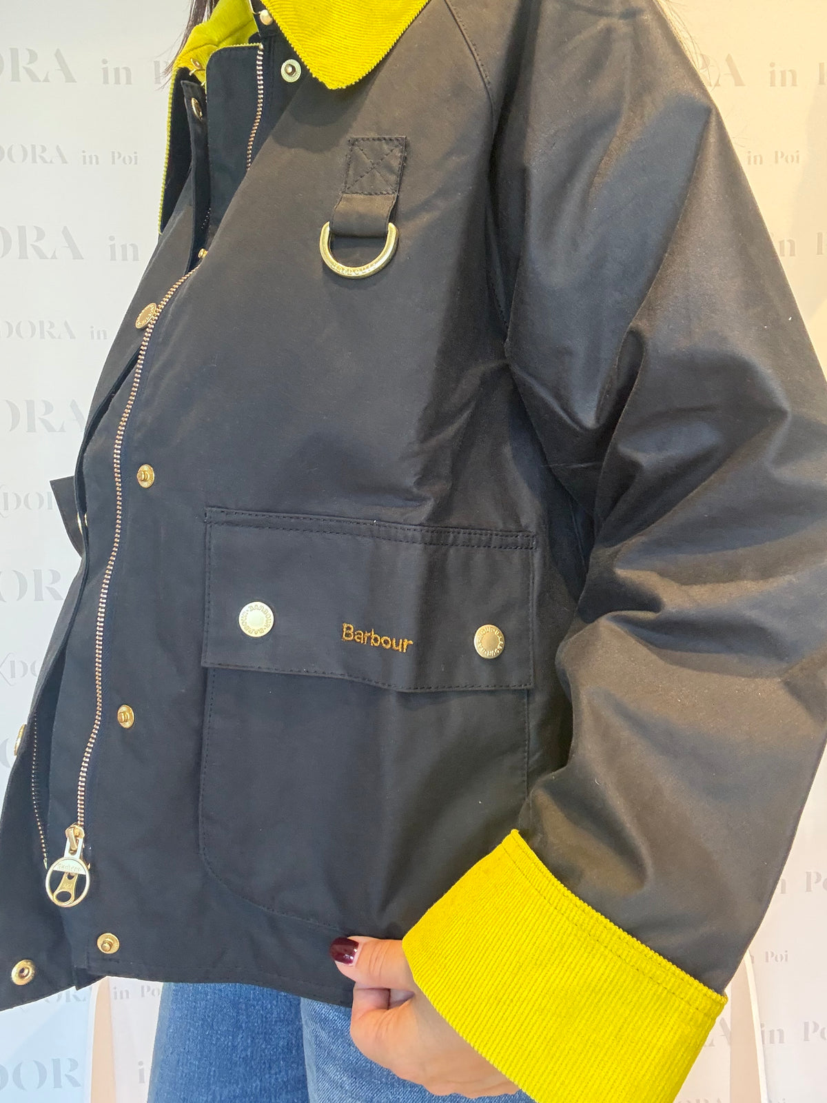 CATTON WAX COLLETTO NEON,BARBOUR.