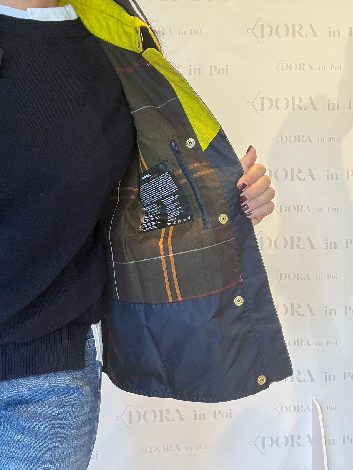 CATTON WAX COLLETTO NEON,BARBOUR.