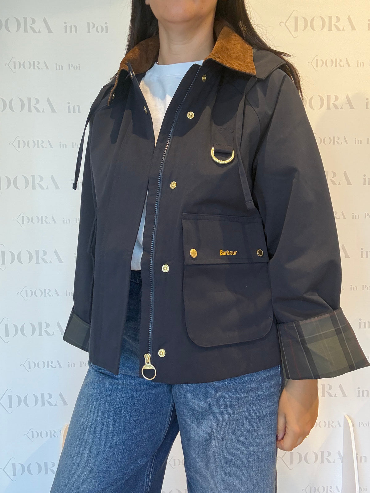 GIACCA ANTIPIOGGIA TERRINGTON,BARBOUR.