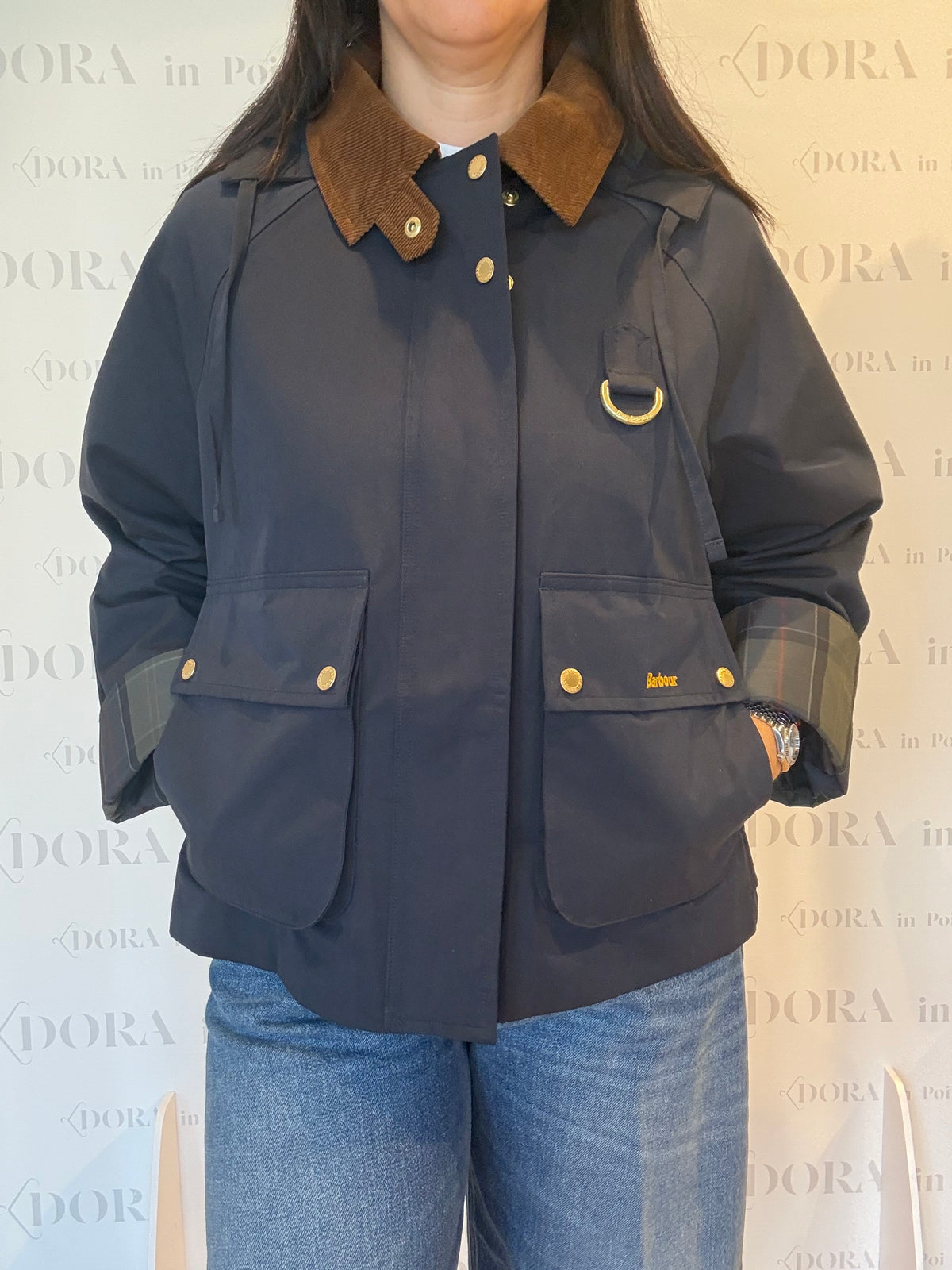 GIACCA ANTIPIOGGIA TERRINGTON,BARBOUR.