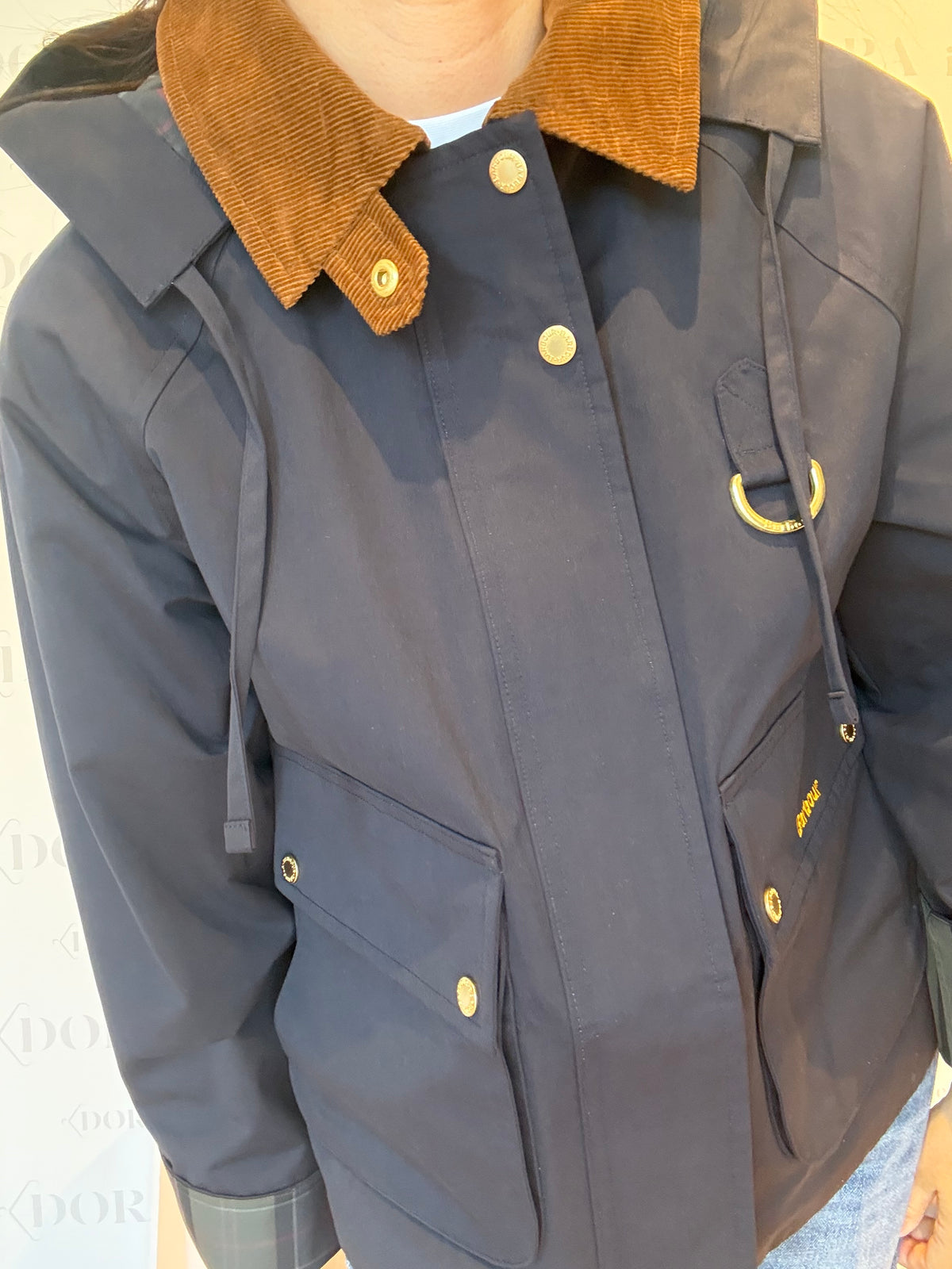 GIACCA ANTIPIOGGIA TERRINGTON,BARBOUR.