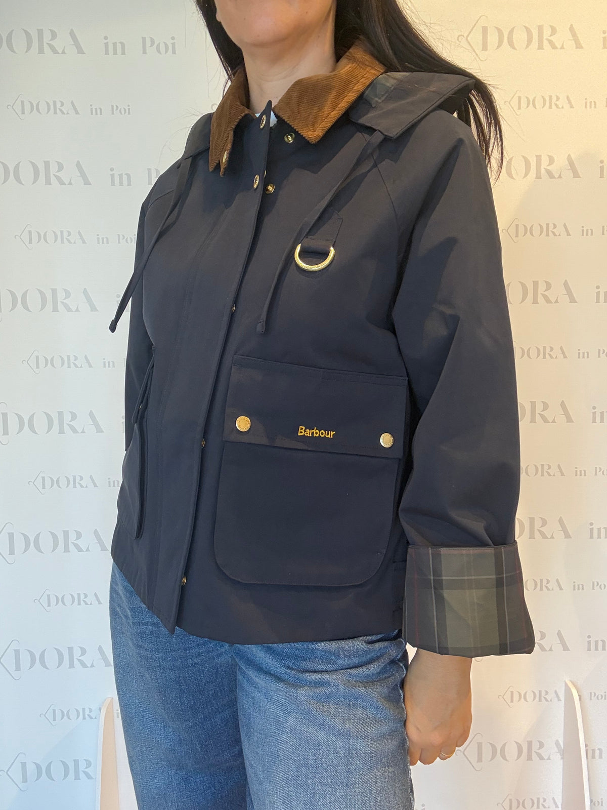 GIACCA ANTIPIOGGIA TERRINGTON,BARBOUR.