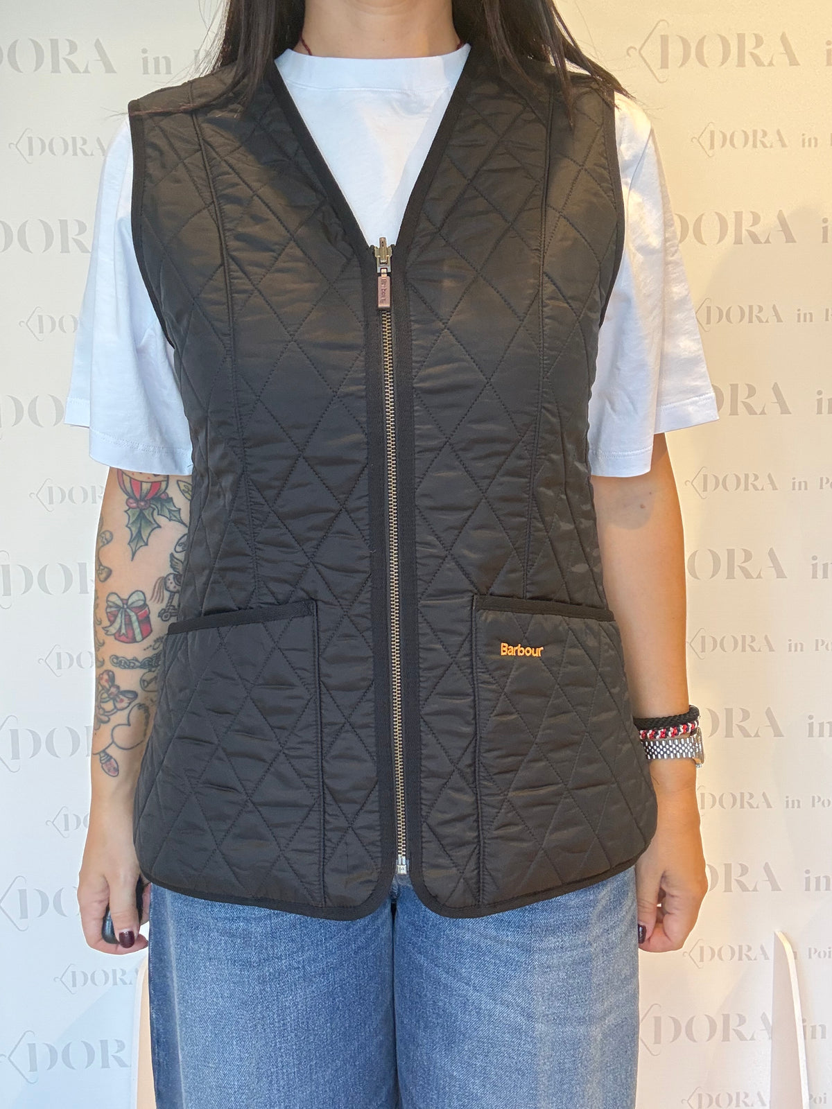 GILET/FODERA IN PILE BETTY,BARBOUR.