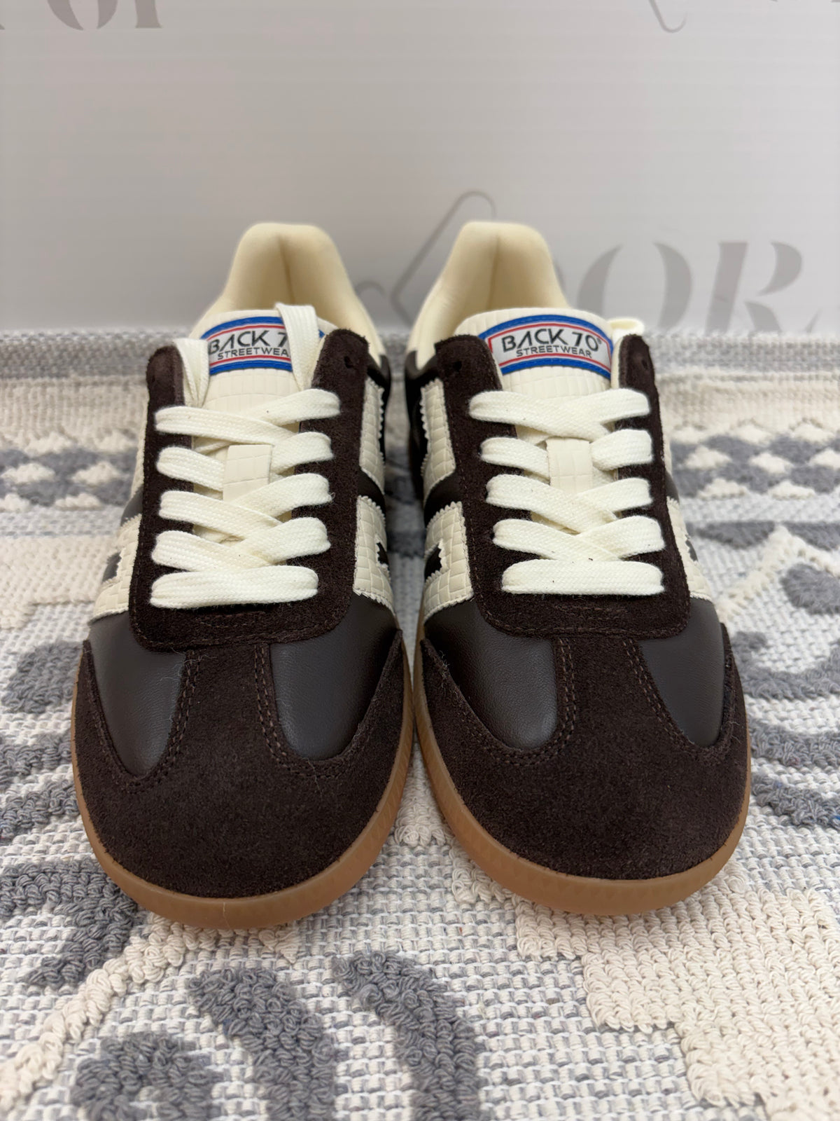 Sneakers color caffè,BACK 70.