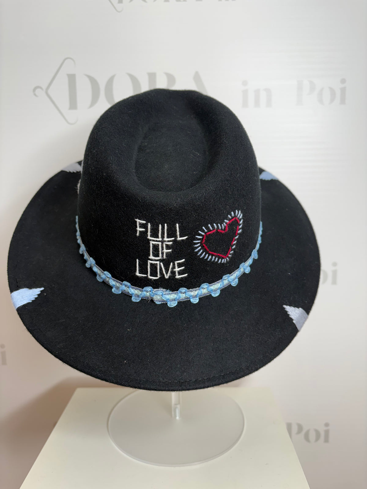 FULL OF LOVE NERO,The hat gang Milano.