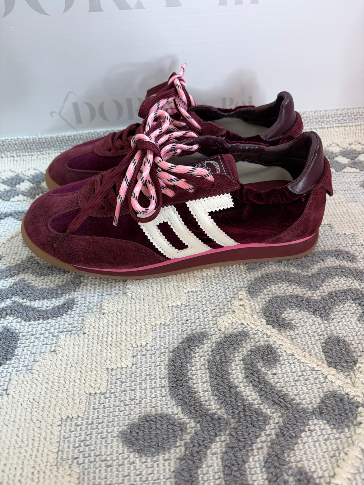 Sneakers bordeaux,BACK 70.