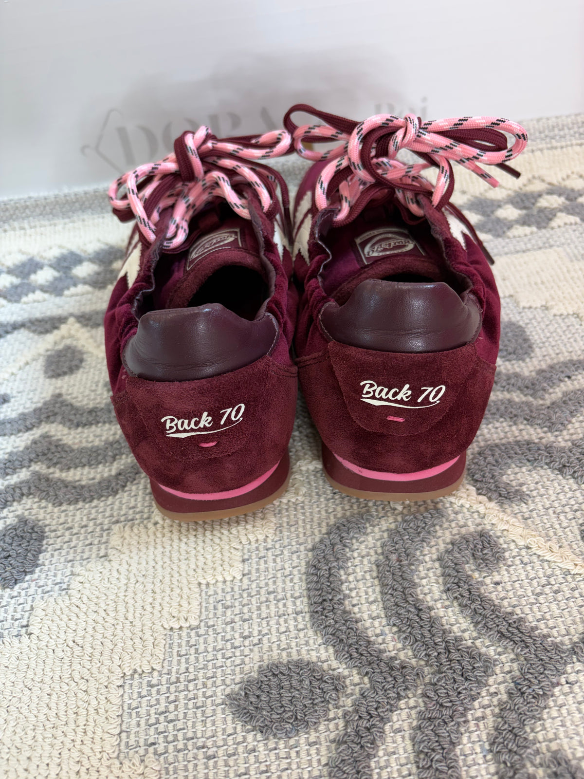 Sneakers bordeaux,BACK 70.